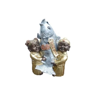 Deko Figur Statue Skulptur 44 cm Figuren Statuen Skulpturen Glücksbringer (B56)