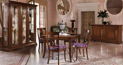 Esstisch Esstische Tische Tisch Design Klassischer Holz Barock Rokoko Möbel neu