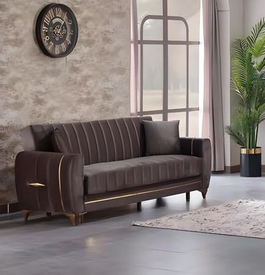 Sofa 3 Sitzer Wohnzimmer Design Möbel Luxus Moderne Dreisitzer Sofa