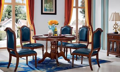 Komplett Set Esstisch 6 Stühle Esszimmer Set Ess Gruppe Holz Tisch Tische 7tlg