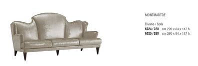 Design Dreisitzer-Sofa gepolstertes Sofa Art Deco 3-Sitzer Sofas Zimmermöbel