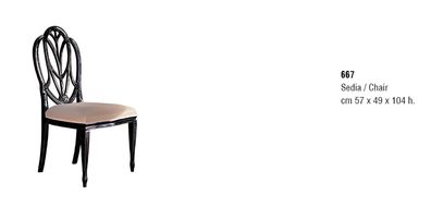 Polsterstuhl Chesterfield Stühle Holz Esszimmerstuhl Bürostuhl Stuhl Stühle Neu