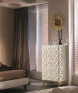 Kommoden Regal Konsole Möbel Holzschrank Italy Set 2tlg. Kommode Spiegel Schrank