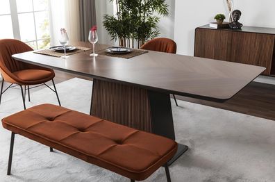 Esstisch Esszimmertisch Tisch Esszimmer Essecke Holz Modern Braun Tische