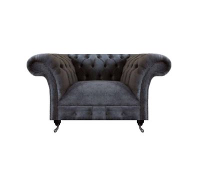 Chesterfield Sessel Sitz Möbel Luxus Polstersessel Wohnzimmer Einrichtung