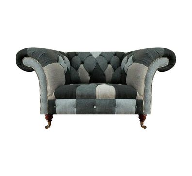 Polstermöbel Sessel Mehrfarbig Möbel Sitz Wohnzimmer Einrichtung Chesterfield