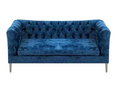 Sofa Zweisitzer Couch Modern Wohnzimmer Einrichtung Chesterfield Polstermöbel