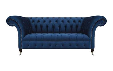 Designer Sofa Dreisitze Chesterfield Couch Einrichtung Wohnzimmer Polstermöbel
