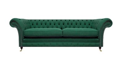Wohnzimmer Chesterfield Sofa Zweisitzer Couch Polstermöbel Einrichtung