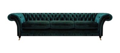 Chesterfield Möbel Wohnzimmer Sofa Couch Dreisitze Einrichtung Polstermöbel