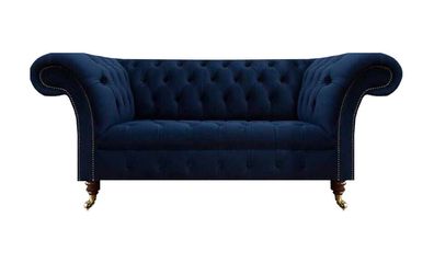 Wohnzimmer Sofa Zweisitzer Couch Polstermöbel Chesterfield Design Möbel