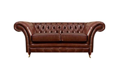 Chesterfield Sofa Zweisitzer Couch Wohnzimmer Polstermöbel Neu Einrichtung
