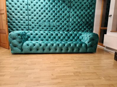 Chesterfield Italienische Möbel Sofa 4 Sitzer Luxus Design Couch Sofa Luxus Neu