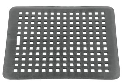 Wüllner &amp; Kaiser Spülbeckenmatte eckig 31,5x27cm grau