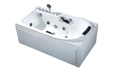Massagewanne Designwanne Whirlpool Hydromassagewanne Wellnesswanne 170x85 cm