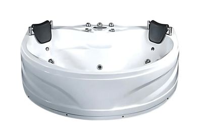 Luxuswanne Hydromassagewanne Badewanne Whirlpool Blubberbad Spa 180x130 cm