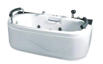 Bad Luxuswanne Whirlpool Badewanne Wellnesswanne Blubberbad Wanne 170x85 cm
