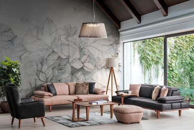 Sofagarnitur Couch Polster Set 3 + 3 + 1 Sitz Bequem im modernen Stil