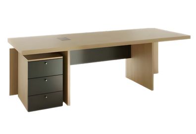 Schreibtisch Ecktisch Computertisch Bürotisch Arbeitstisch Rollcontainer 2tlg