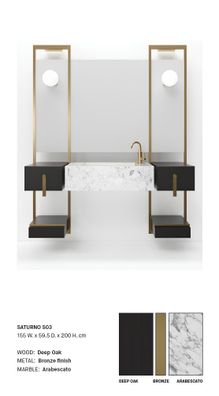 Schwarz Badezimmer Waschbecken Armaturen Badezimmer Möbel Italien Stil Neu