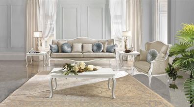 Klassische Couchtisch Beistelltisch Sofa Wohnzimmer Tisch Möbel Barock Rokoko