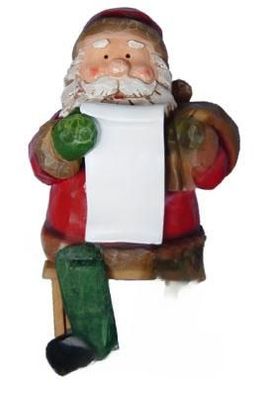 Design Weihnachtsmann Figur Garten Statue Skulptur Figuren Skulpturen Deko Neu