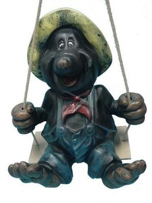 Design Maulwurf Figur Garten Statue Skulptur Figuren Skulpturen Dekoration Neu