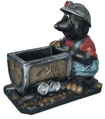 Design Maulwurf Figur Garten Statue Skulptur Figuren Skulpturen Dekoration Neu