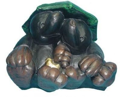 Design Maulwurf Figur Garten Statue Skulptur Figuren Skulpturen Dekoration c160