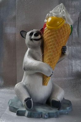 XXL Eis Diele Werbung Aufsteller Figur Garten Dekoration Deko Werbe Laden B347a