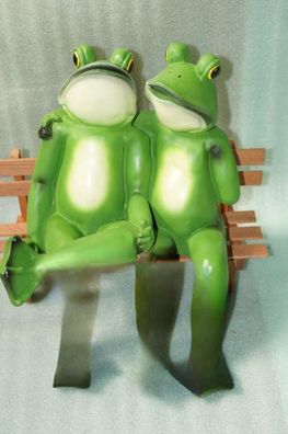 Design Frösche Figur Garten Statue Skulptur Figuren Skulpturen Dekoration c683