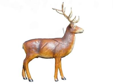 Design Hirsch Figur Garten Statue Skulptur Figuren Skulpturen Dekoration Statuen