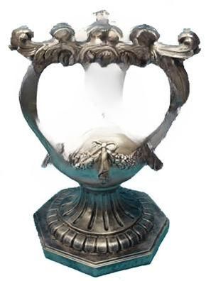 Vase Kelch Statue Vasen Skulptur Statuen Figur Designer Figuren Dekoration Deko