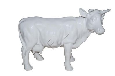 Rind Kuh Figur Statue Skulptur Figuren Skulpturen Dekoration Deko Statue Garten