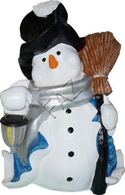 Schneemann Weihnachten Skulptur Figur Figuren Steinfigur Statuen Dekoratation