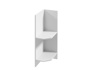 Küchenregal Offenes Küchenbord Ecke Eckregal Wandregal Holzregal Weiß