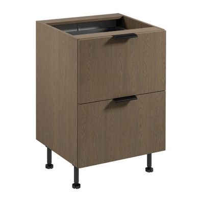 Unterer Küchenschrank Schubladenschrank Schubkasteneinsatz für Bestecke