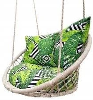 Best For Home Gartenkissen für STORK´S Nest Schaukelstuhl - Weiche Baumwollkissen