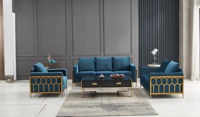 Sofagarnitur 3 + 2 Sitzer Sofa Sitz Couch Polster Garnitur Moderne Couchen Neu