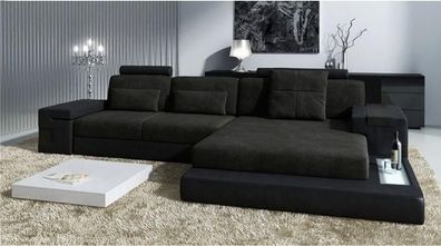Ecksofa Sofa L-Form Textilsofa Couch Wohnlandschaft Esk Moderne Sofas