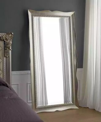 Designer Spiegel Spiegel Wohn Zimmer Luxus Spiegel Silber Schlafzimmer