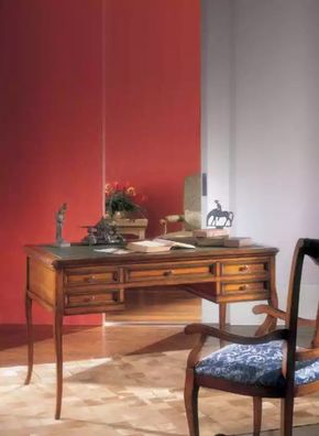 Schreibtisch Holztisch Computertisch Bürotisch Tisch Büromöbel Braun