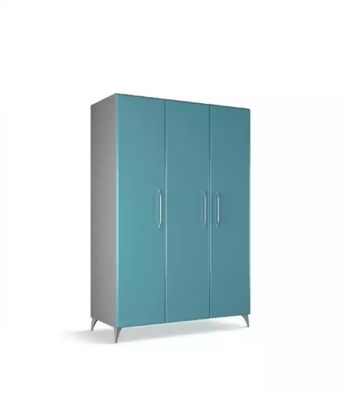 Kleiderschrank Schlafzimmer Blau Schrank Luxus Modern