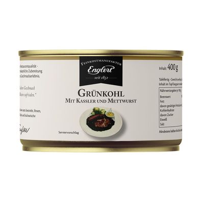 Grünkohl mit Kassler und Mettwurst