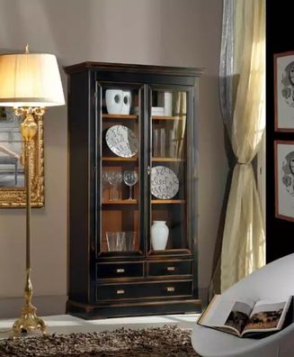 Vitrine Schrank Vitrine Glas Schränke Luxus Vitrinen Möbel Glasschrank