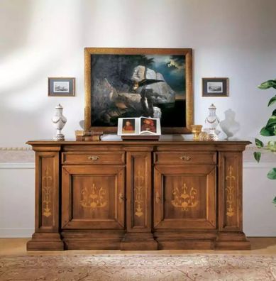 Sideboard Wohnzimmer Design Neu Luxus Möbel Braun Sideboard Holz Neu