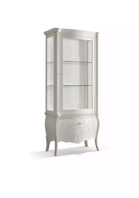Klassische Vitrine Kommoden Vitrinen Vitrinenschrank Schrank Glasschrank
