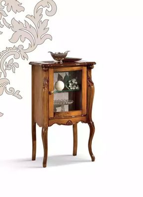 Schrank Vitrine Schränke Klassische Regale Möbel Vitrinen Luxus Möbel