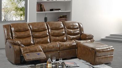 Design Sofa 4 Sitzer Wohnzimmer Möbel Luxus Sofa Pouffe Luxus Möbel