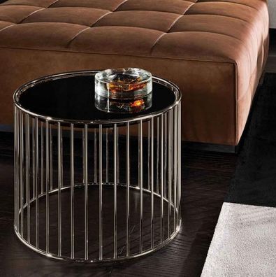 Beistelltisch Tisch Design Couchtisch Wohnzimmer Design Modern Edelstahl